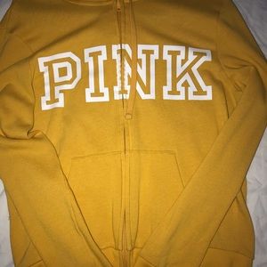 Mustard Yellow zip up